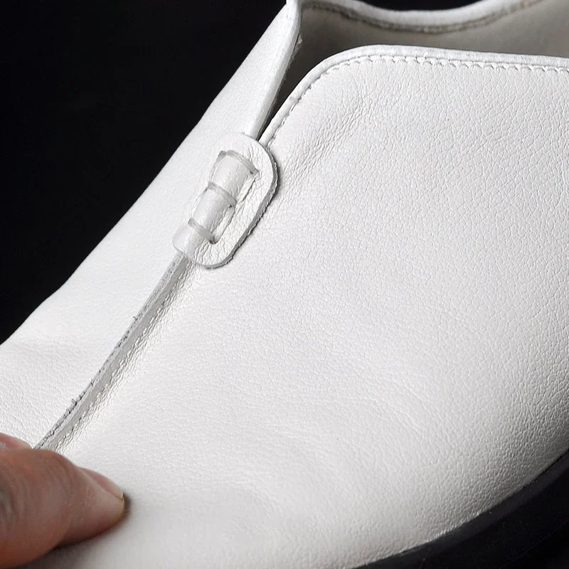 Кроссовки из натуральной воловьей кожи для мужчин и женщин 2022