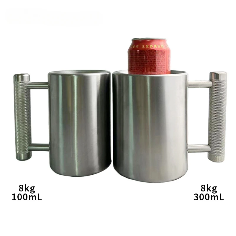 8 кг чашка для гантелей из пищевой нержавеющей стали 304 воды спортивная мужская и