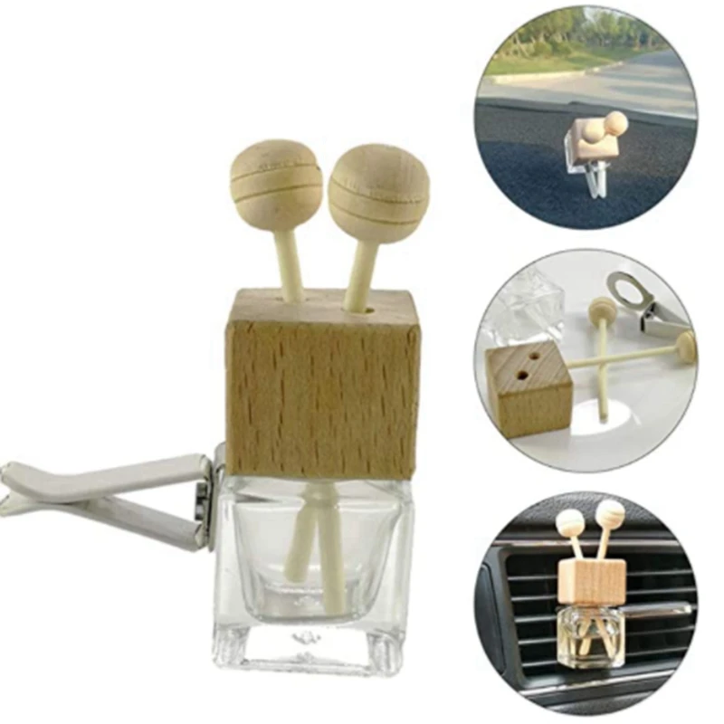 Автомобильный флакон для духов с зажимом на вентиляционное отверстие 30 шт.