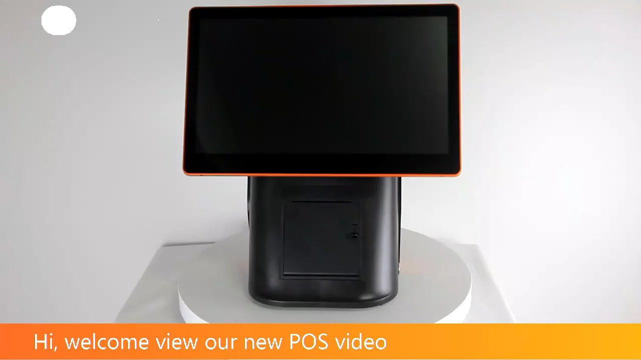 

pos system embedded I button and 80mm printer POS machine