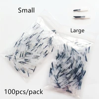 5pack dental disposable composite brush tips applicator and plastic handle reliable dentist cleaning tool