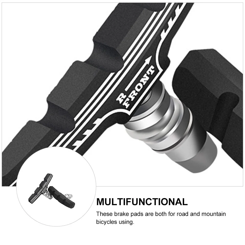 V-тормозные бесшумные велосипедные блоки колодки для горного велосипеда