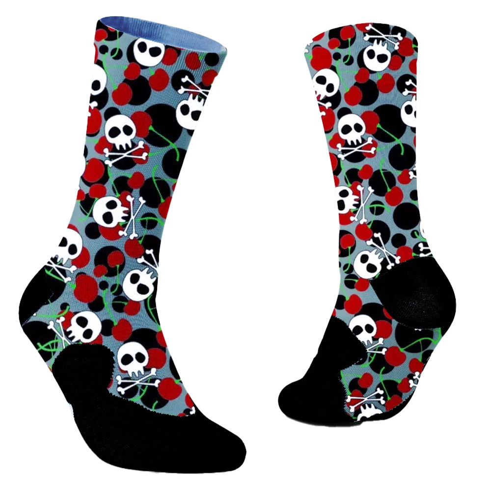 2024 New Funny Socks Cute Kawaii Harajuku Happy Novelty Casual Women Cartoon Cat Dog Lemon Donut Girl Cotton