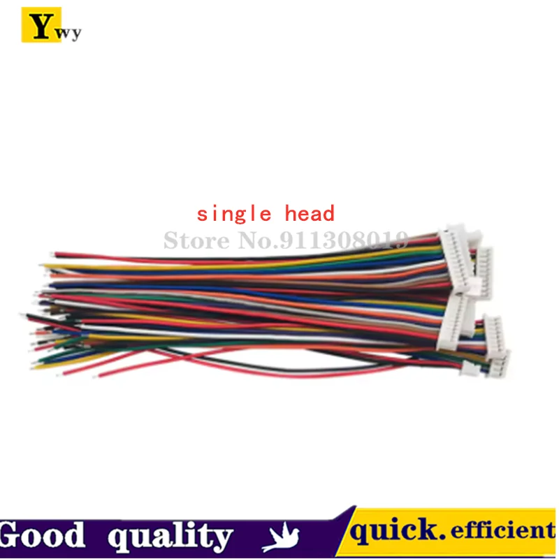 Фото 10PCS JST MX1.25 MX 1.25mm Wire Cable Connector 2/3/4/5/6/7/8/9/10/12 Pin 1.25MM Pitch Plug 10CM/20cm/30CM Wire Length №3