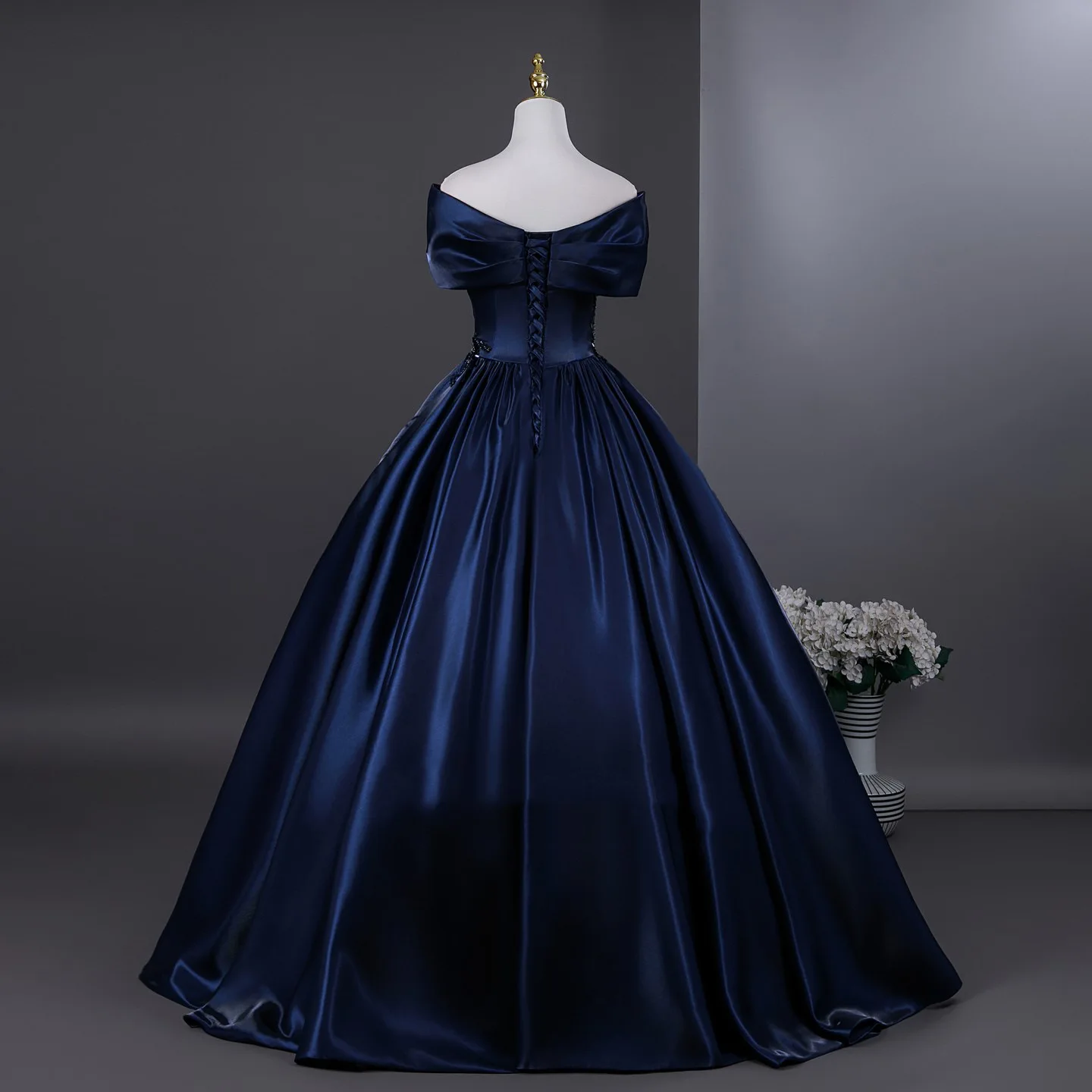 Фото Бальное платье по индивидуальному заказу, платья Quinceanera, бусы, вечерние платья для выпускного вечера, дня рождения, вечернее платье Vestido De Anos Sweet 16 №2