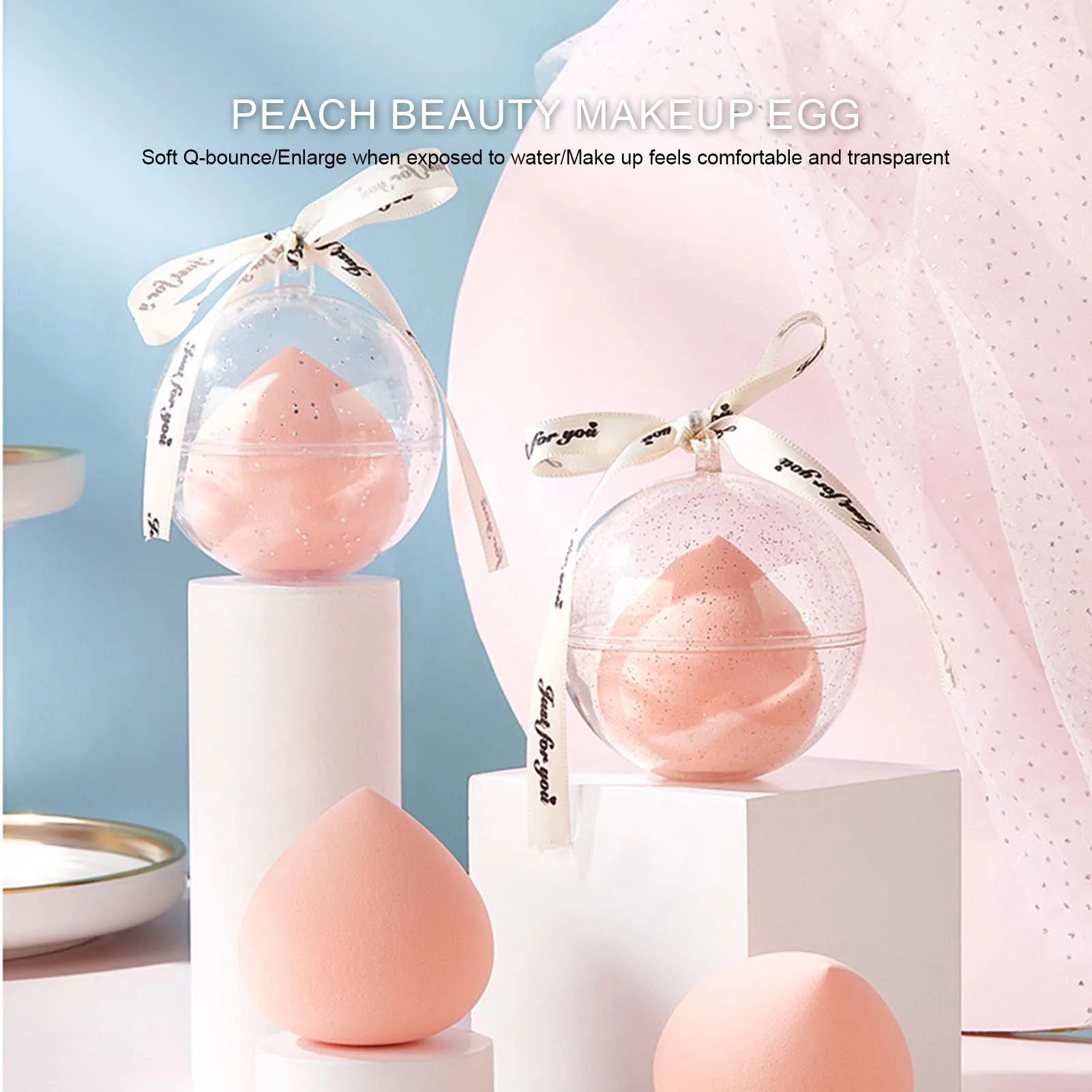 

Foundation-Concealer Sponge Wet Dry Soft Makeup Tool Liquid Cream Powder Precise Dress on The Makeup Artifact is Cost-effective