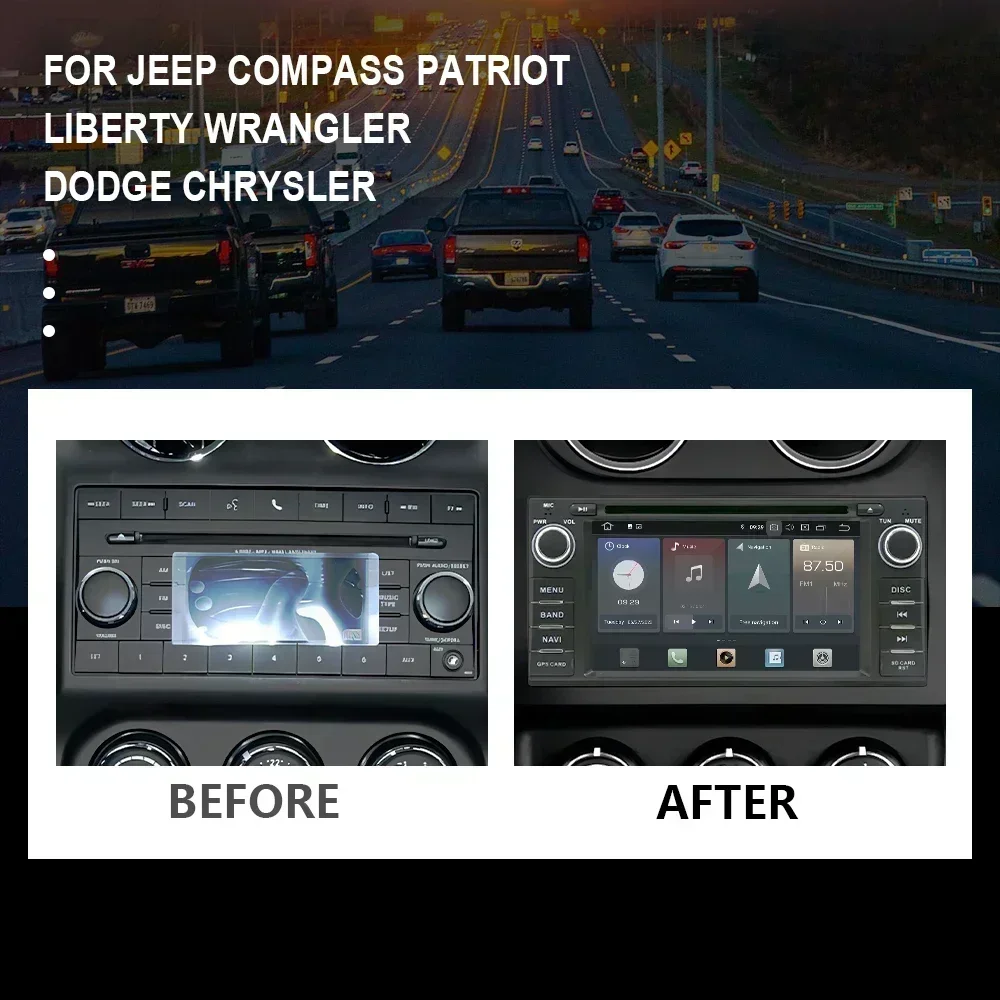 CHSTEK Автомобильный радиоприемник DVD Autoradio14 для Jeep Compass Patriot Liberty Wrangler Dodge Chrysler Bluetooth
