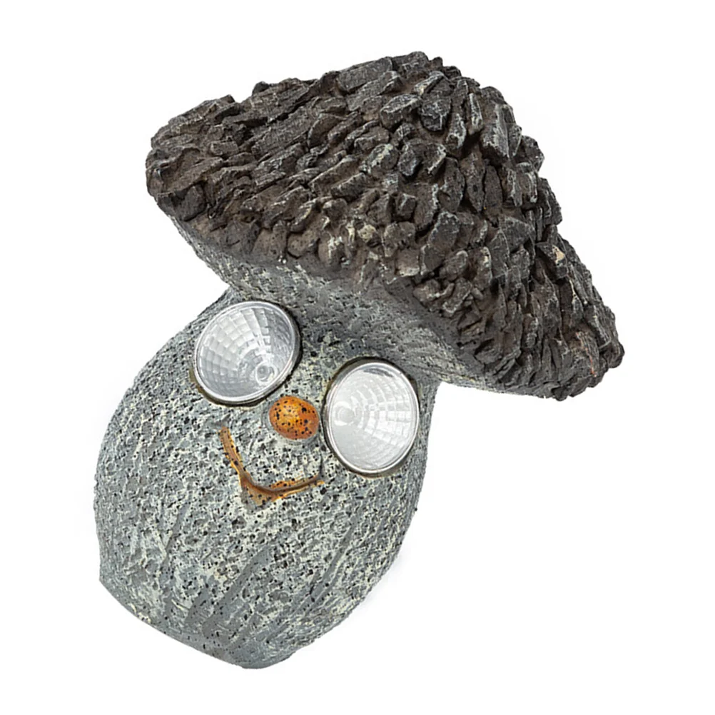 

Solar Lawn Lamp Resin Mushroom Statue Creative Garden Landscape Adornment