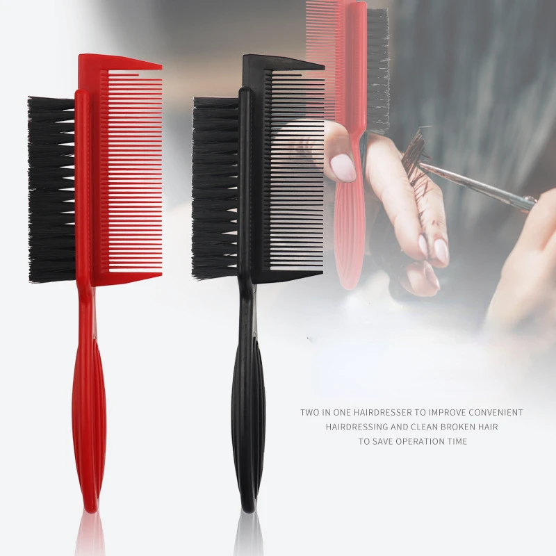 

Профессиональная деревянная щетка для выцветания, Парикмахерская щетка для подметания шеи, аксессуары для стрижки, инструменты для чистки ...