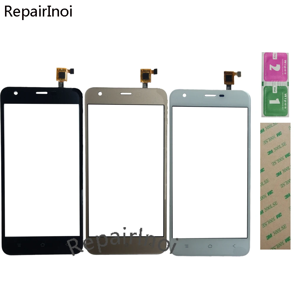

10pcs Touch Screen Digitizer Panel For BlackView A7 / A7 Pro TouchScreen Sensor Tools 3M Glue Wipes