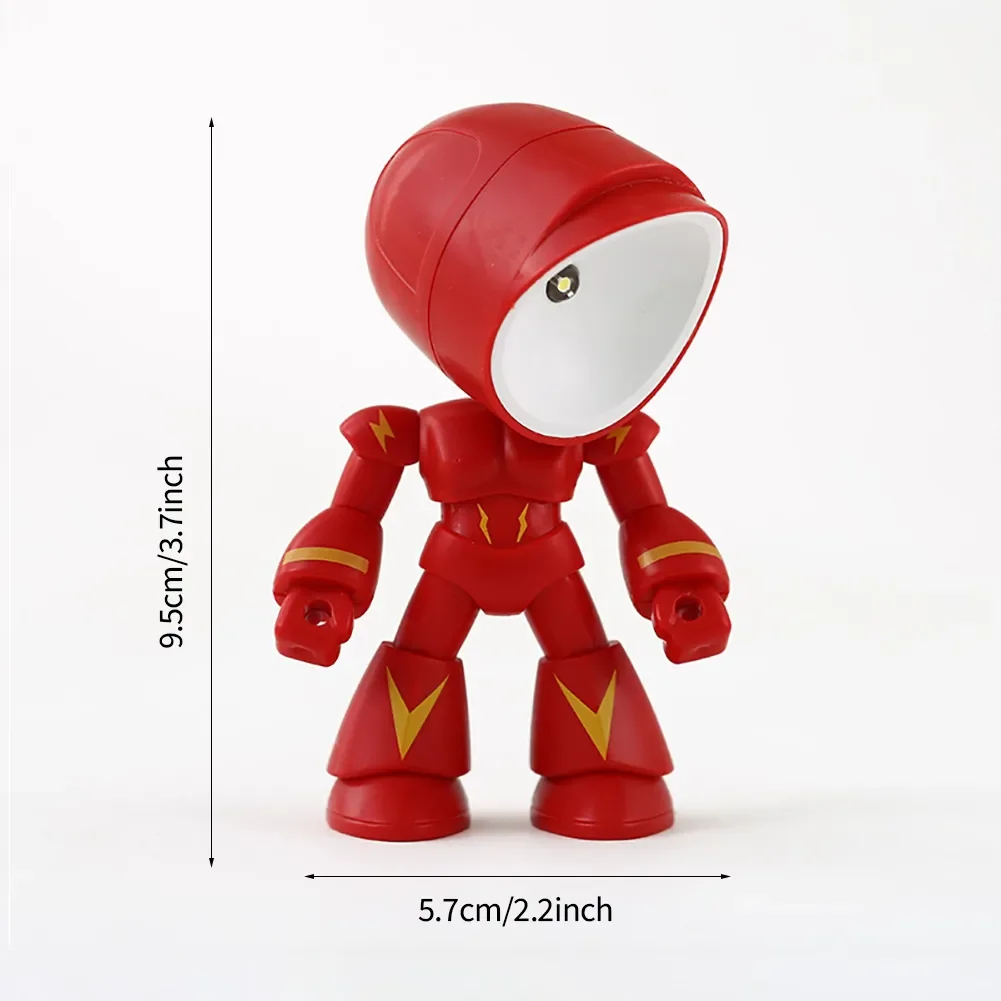 Мини-ночник Светодиодный Мультяшный Герой Полицейская Настольная Лампа