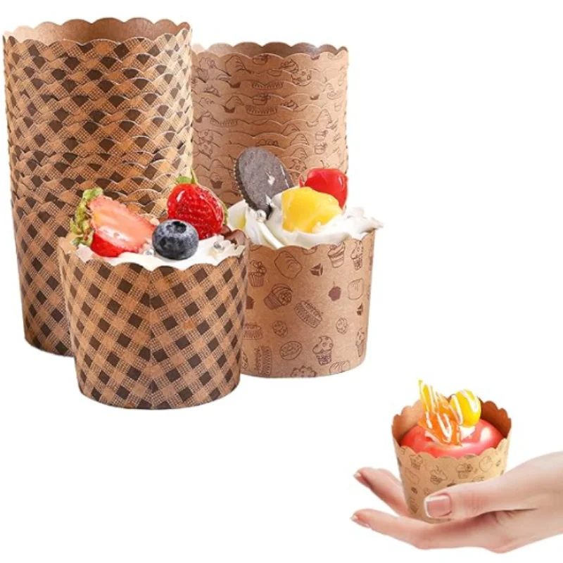 50 шт. Бумажные Формочки для маффинов