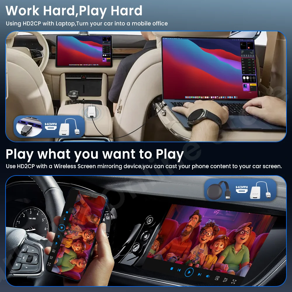 Адаптер Carlinkit HD2CP Carplay-HDMI для проводного Carplay Xbox Switch ТВ-Стик адаптер зеркального