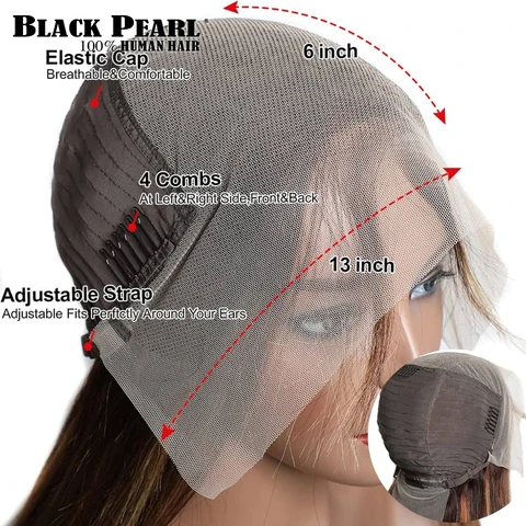 Женский длинный парик из натуральных волнистых волос, размеры в ассортименте - изображение