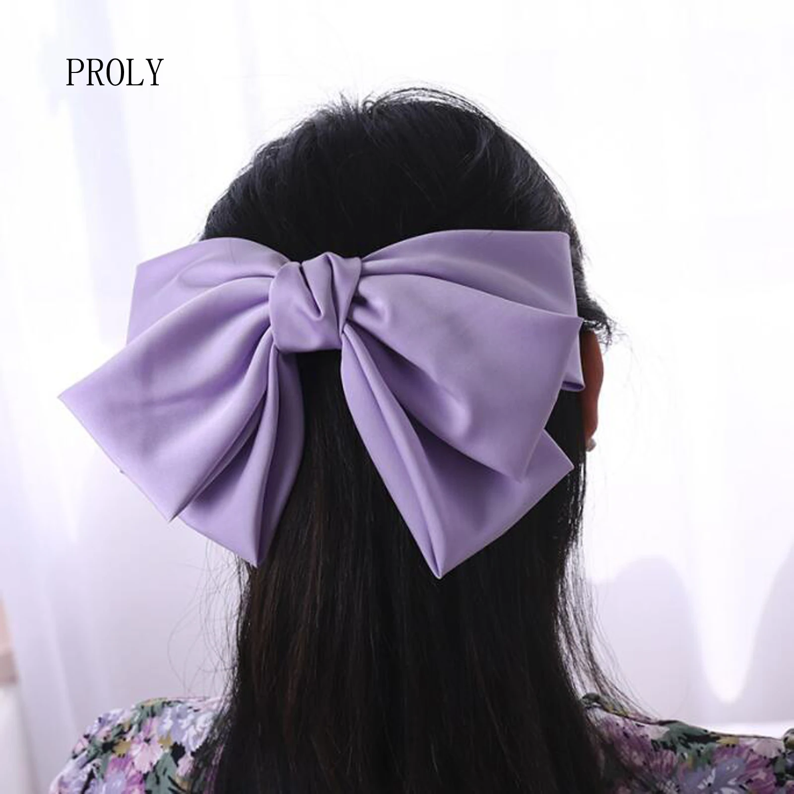 

PROLY New Fashion Women's Hairpins Double-layer Bowknot Hair Clips Summer Headwear Barrettes Girls Spring Clip Wholesale