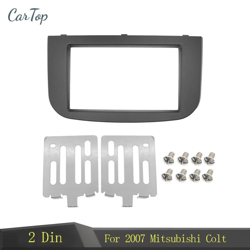 

Car DVD Radio Fascia for 2007 Mitsubishi Colt (Z30/Z30G/Z3B/Z3V) Audio Panel Dashboard Frame Mount Kit Adapter Cover