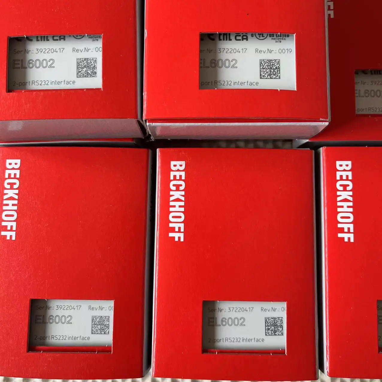 BECKHOFF Новый немецкий модуль Beckhoff EL6002 EL6022 EL6692 EL3058 EL3064