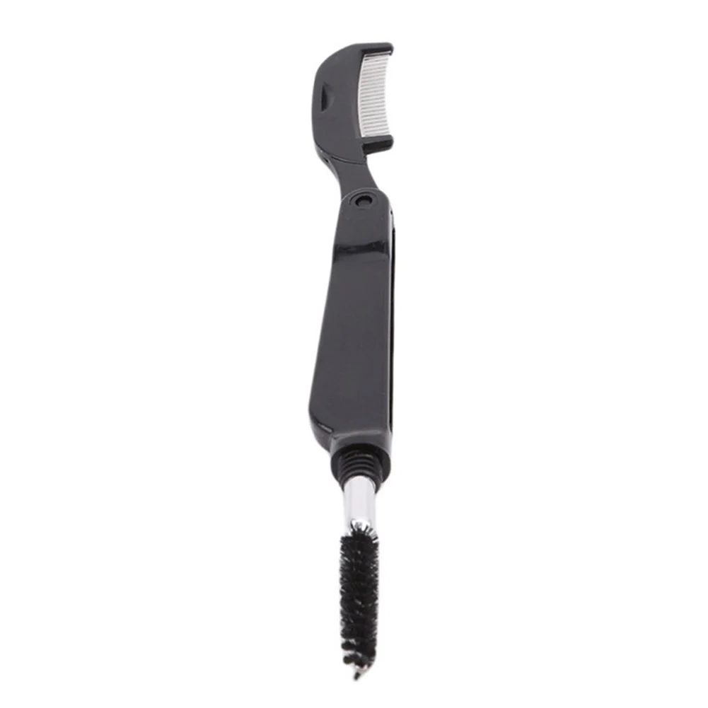 

2 In 1 Foldable Fly Tying Tool Brush And Comb Feather Hair Comb Tools Teasing Out Hackle Feather Fiber Dubbed Legs Wings Body