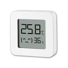 Беспроводной термометр XIAOMI 2, Bluetooth-совместимый умный электрический ЖК-дисплей, цифровой гигрометр, термометр для помещений, работает с приложением Mijia