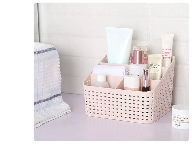 

Makeup Organizer Box For Cosmetics Desk Office Storage Skincare Case Lipstick Case Sundries Jewelry Organizer Box