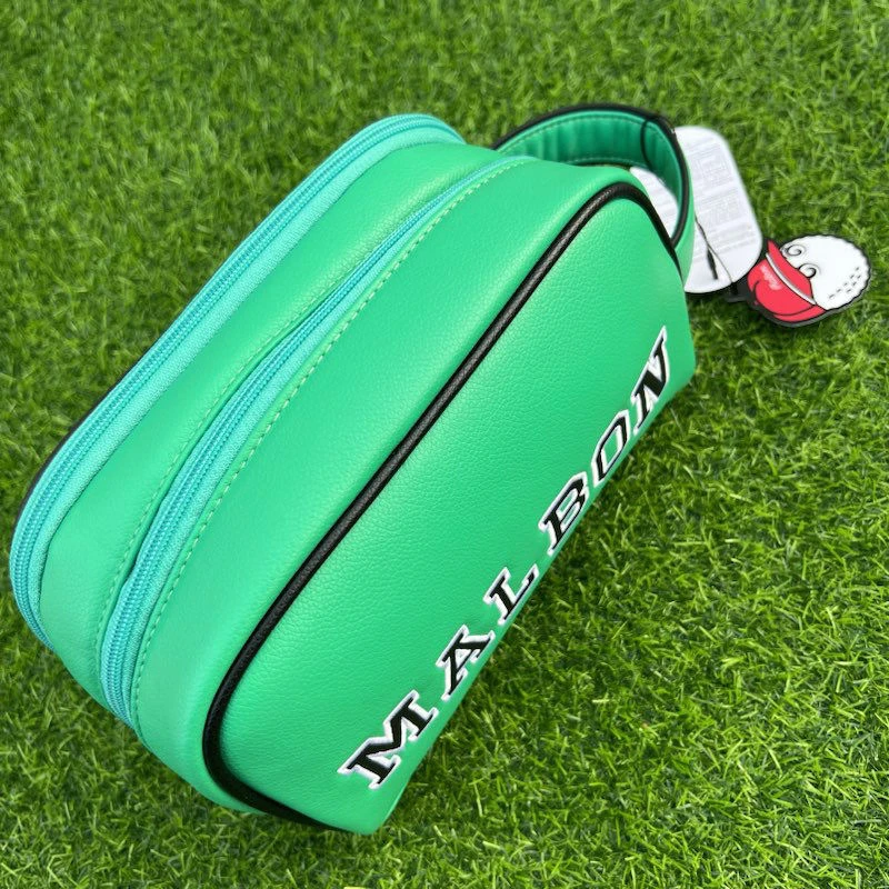 2023 new golf cartoon handbag small ball bucket embroidery storage bag colorful double side function bag