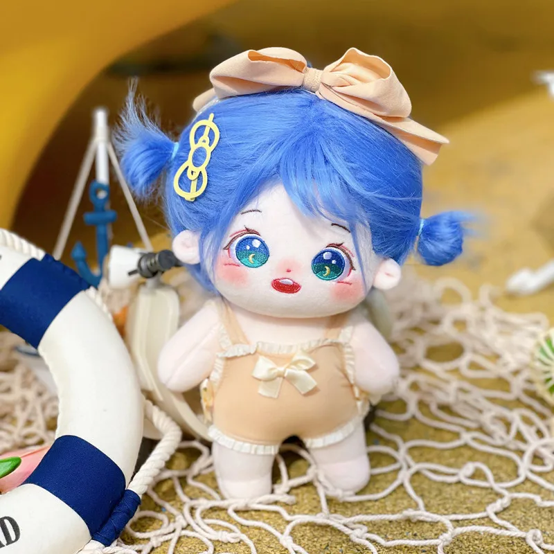 

20cm IDol Doll Anime Plush Star Dolls Cute Stuffed Figure Toys Cotton Baby Doll Plushies Toys Fans Korea Kpop EXO Idol Gift