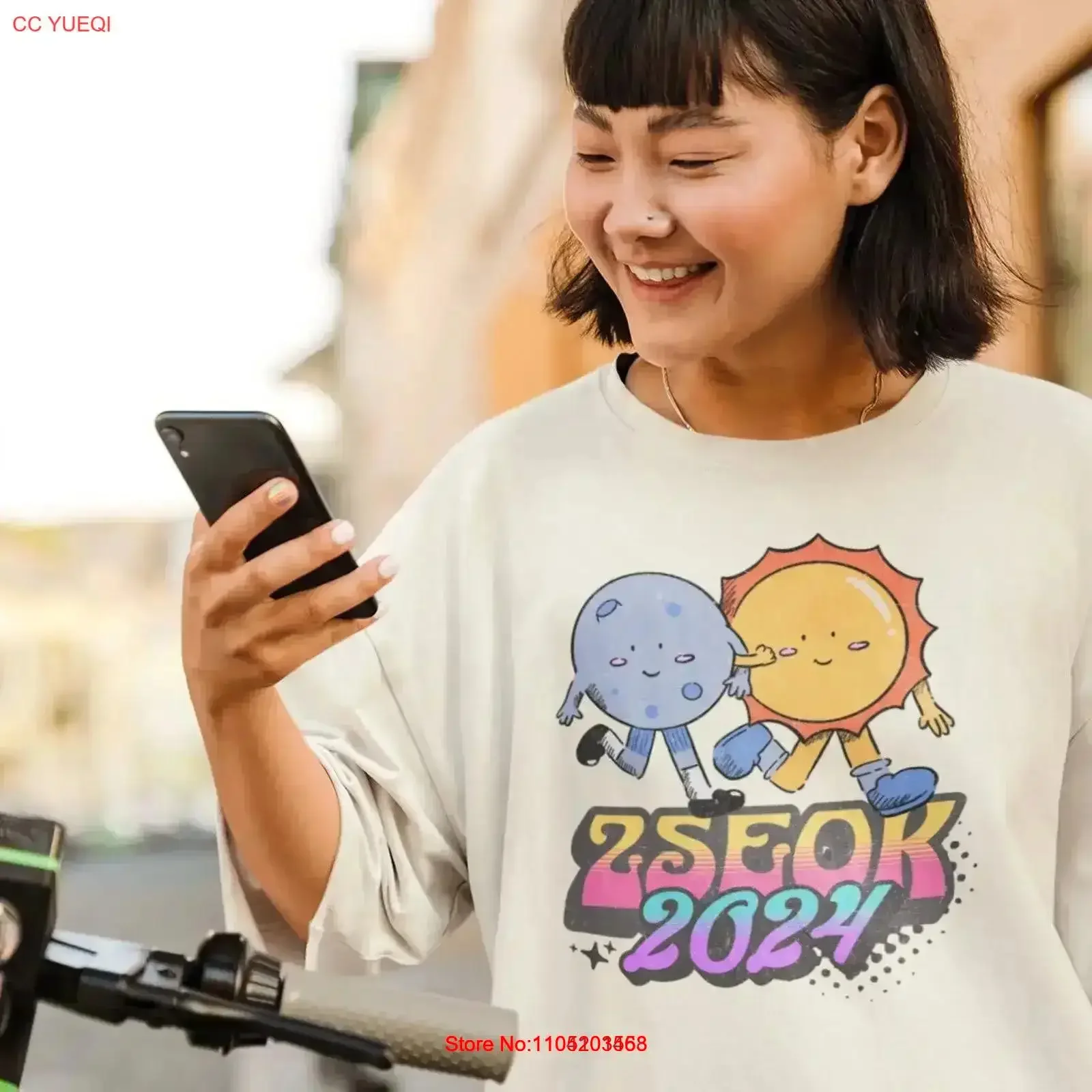 Фото Футболка 2 Seok 2024 Seokjin Jin Jhope Hobi Hobihearteu Shop винтажная стираная мягкая удобная повседневная растянутая слегка винтажная футболка №1