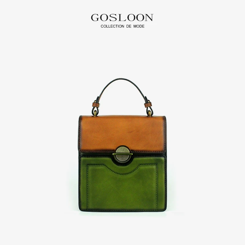 

GOSLOON-S44 Bafelli-mini bolsa de corrente feminina, bolsa de ombro fashion, estilizador, caixa de colagem, 2020