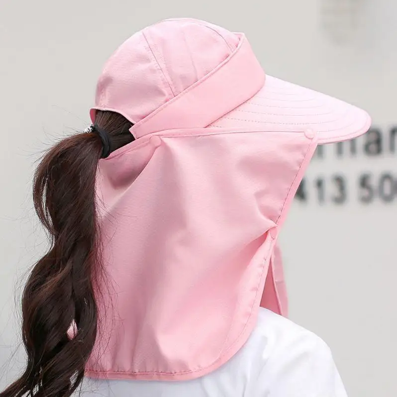 Шляпа для защиты от солнца женская летняя уличная шапка верховой езды Корейская