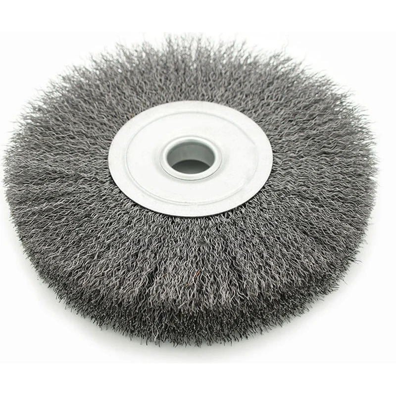 2 шт. проволочные колеса как показано на рисунке эффективная очистка ржавчины из