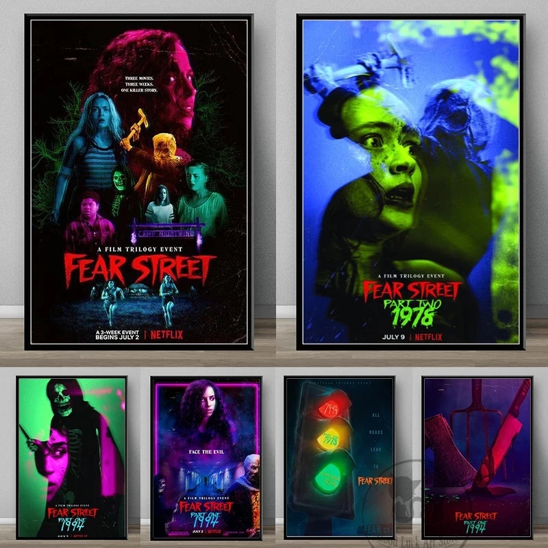 

Картина из фильма «Страшная улица», настенный постер для телевизора, Картина на холсте, Классическая роспись, HD печать, украшение для гостин...