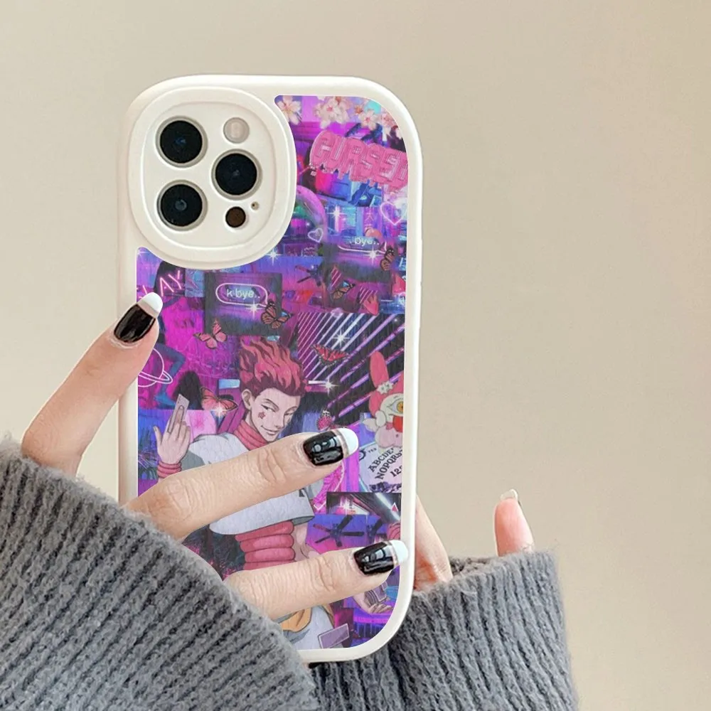 Hisoka Anime Hunter X hunter anime Phone Case Hard Leather For iPhone 14 13 12 Mini 11 14 Pro Max Xs X Xr 7 8 Plus Fundas