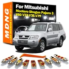MDNG 8 шт. Canbus Светодиодная лампа для освещения салона автомобиля Kit для Mitsubishi Montero Shogun Pajero 3 V60 V73 V75 V77 2000 2001 2002 2003-2004