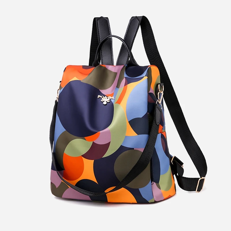 

Fashion Women's Backpack Anti-theft Backpack Woman Oxford Shoulder Bags School Bag for Teenage Girls New Ladies Travel Backpacks