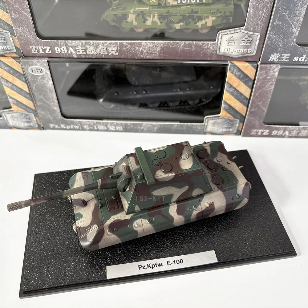 Масштабная модель немецкого тяжелого танка E-100 (E100) с турмансом Krupp Rat-Z, 172, из сплава, готовая военная модель танка, игрушка, подарок, коллекционный предмет, украшение (art.: 3920da8d09260) - 3920da8d09260
