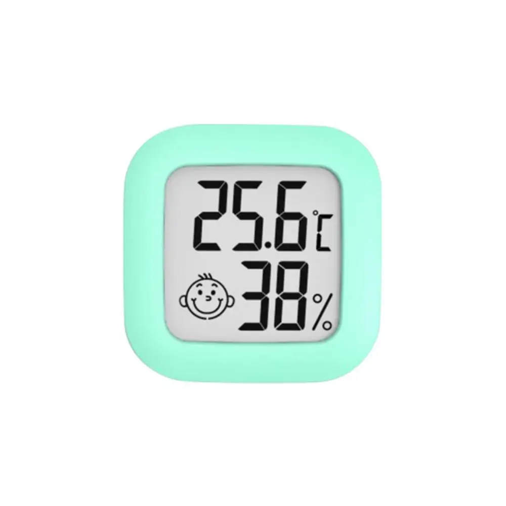 

Mini Upgrade Thermometer Hygrometer Smiley Lcd Digital Temperature Humidity Meter Sensor Gauge Weather Station Indoor Room