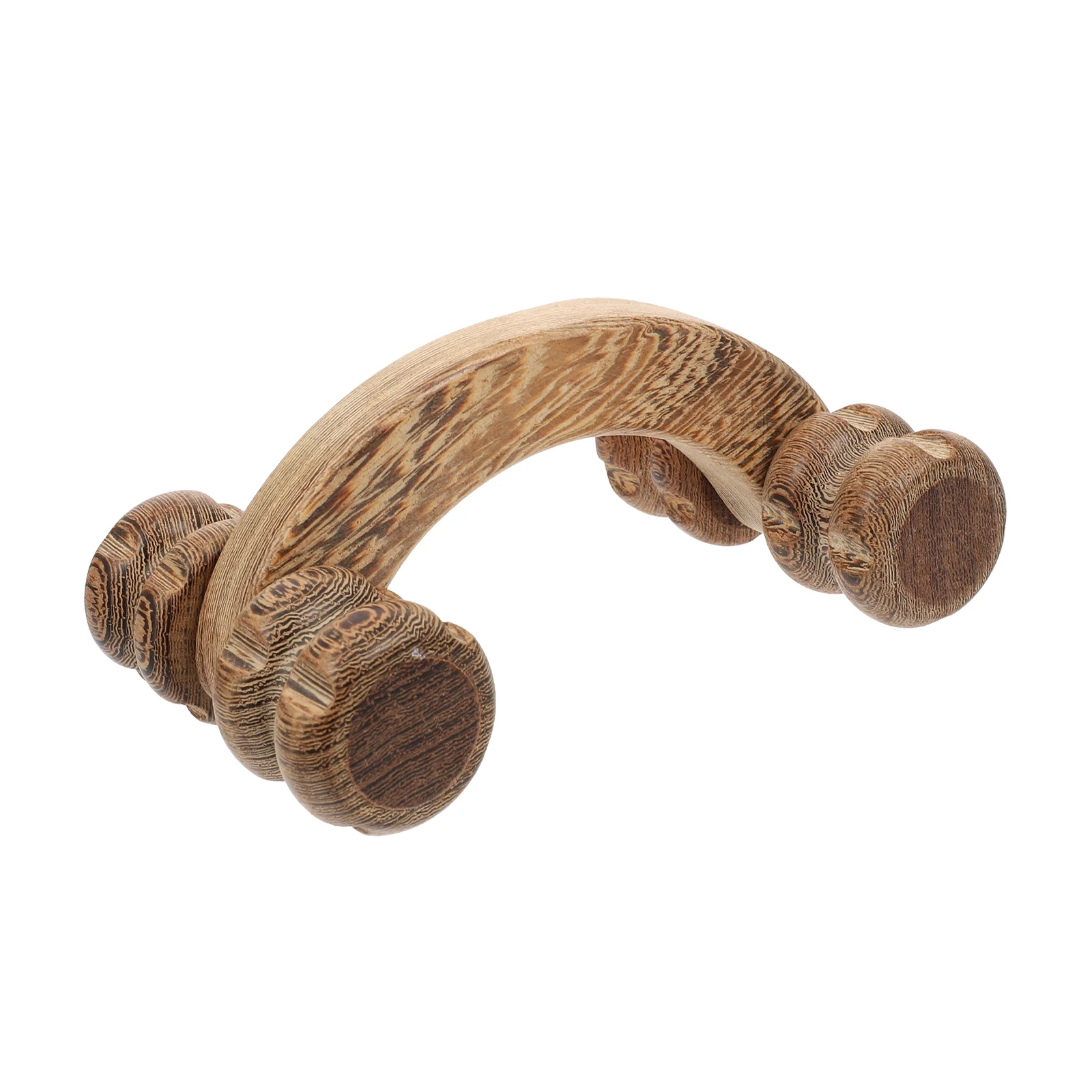 

Роллер для глубокой шеи, боли в нижней ткани, тела, мышц, вращающийся деревянный позвоночник