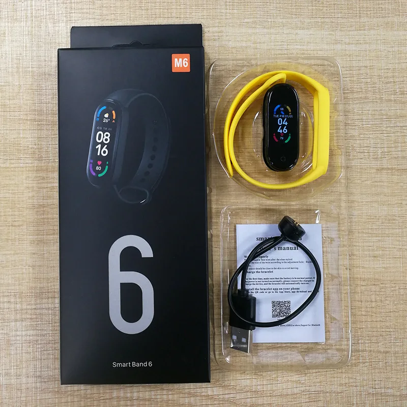 

M6 Smart Watch Men Women Heart Rate Monitor Bluetooth Sports Smartwatch Waterproof Digital Wristwatches For Xiaomi Apple HUAWEI