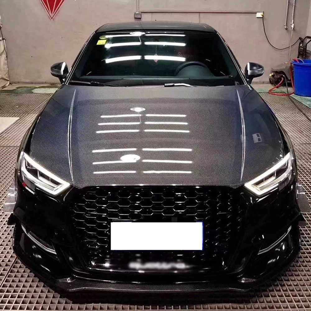 Высококачественный вентиляционный капот двигателя из углеродного волокна для