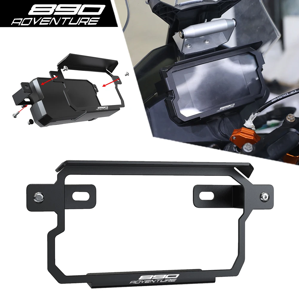 

2023 Motorcycle TFT Anti Theft Protection With Sun Visor Instrument Protection For 890 Adventure 890 ADVENTURE R 2021 2022