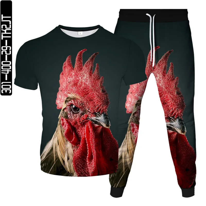 Летняя мужская мода спортивный костюм с животными полярным медведем