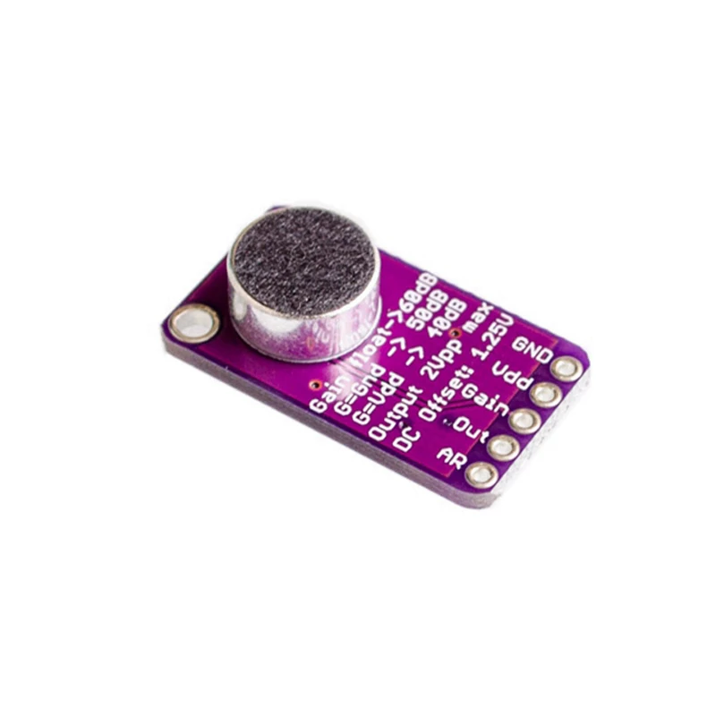 Микрофонный усилитель Electret стабильный модуль MAX9814 MAX4466 с автоматическим