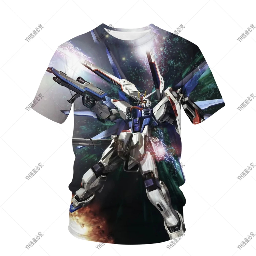 

Футболка Mazinger Z с 3D принтом, уличная одежда с роботом из аниме-фильма, мужская и женская повседневная модная футболка, Детские футболки для м...