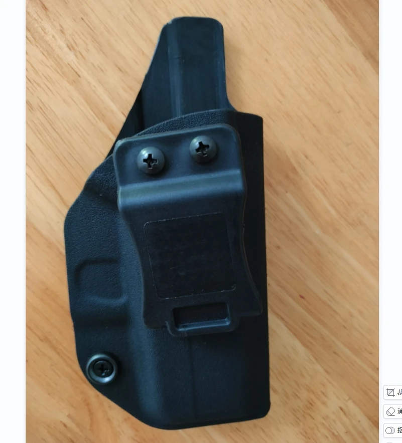 Кобура Glock 43 43X 17 22 31 IWB для скрытого пистолета KYDEX Компактная кобура Taurus G2c p365 Colt1911