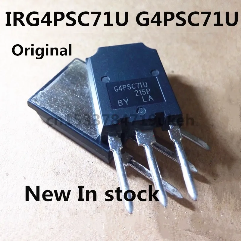 

Оригинал, 2 шт./IRG4PSC71U G4PSC71U TO-247, 600 В, 60 А, Новая фотография