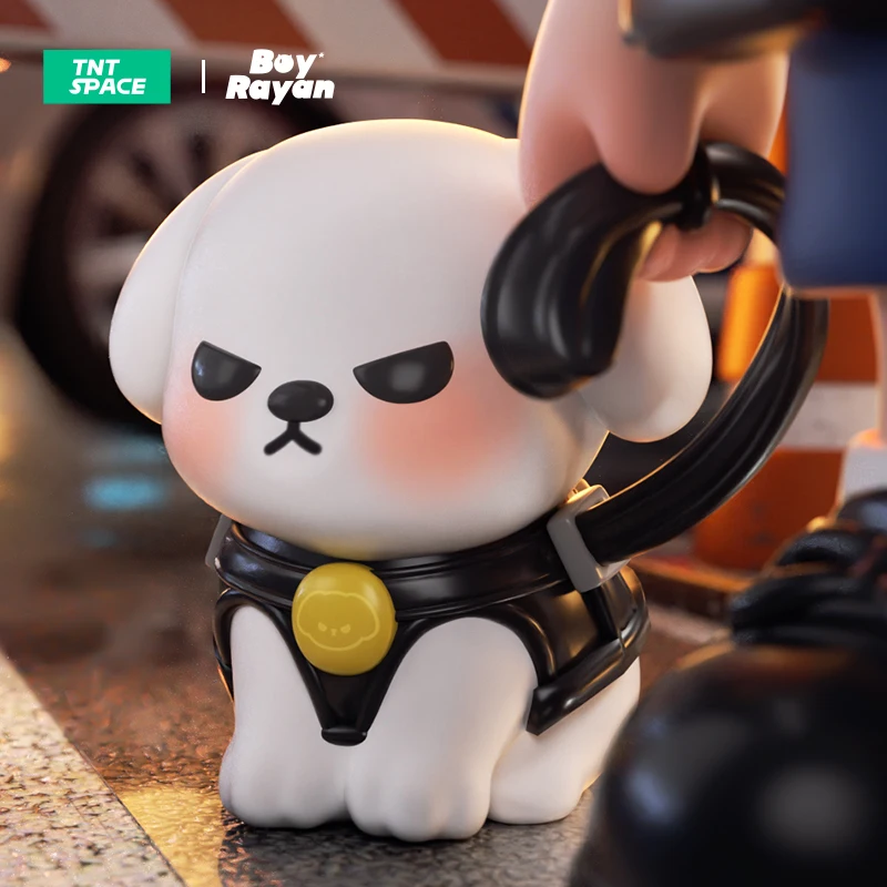 Подлинная серия Rayan Special Policeman Wolf Elevator аниме-фигурка игрушка модель коллекция