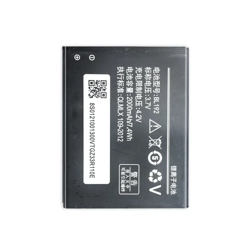 Номер отслеживания аккумулятора для Lenovo 3 7 В 2000 мАч BL192 BL 192 A328 A328T A526 A750 A529 A560 A680 A590