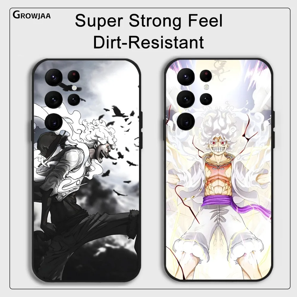 Ones P-Piece L-Luf-fys Art Phone Case For Samsung Galaxy S25 S24 S22 S23 Ultra S21 S20 Plus 5G Protective Silicone Funda