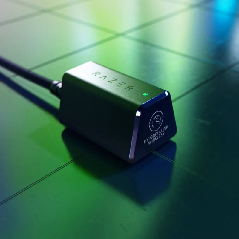 Razer HyperPolling True 4KHz Wireless Dongle for Compatible Mice Auto-Switching Polling Rates for Games