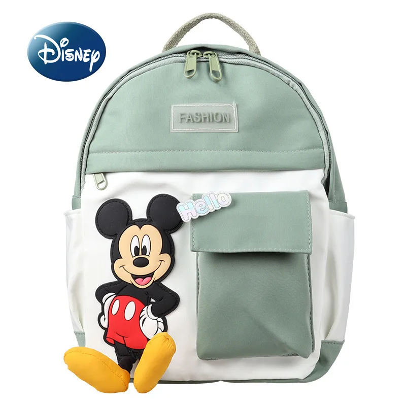 

Disney Mickey 2022 New Children's Backpack Cartoon Fashion Boys and Girls Schoolbag Large Capacity Children's Travel Backpack